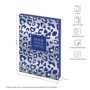 УЦЕНКА - Ежедневник недатированный, В6, 136л., кожзам, Greenwich Line "Vision. Wild style. Silver blue", тон. блок, цв. срез