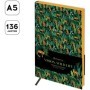 Ежедневник недатированный, А5, 136л., кожзам, Greenwich Line "Vision. Wild life", тон. блок, цветной срез