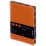 УЦЕНКА - Ежедневник недатированный, В6, 160л., кожзам, Berlingo "Spring", оранжевый, полноцветный срез