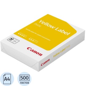 Бумага офисная Canon Yellow Label Print А4, марка C, 80 г/кв.м, 500 листов
