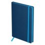 Ежедневник недатированный, А5, 136л., твердый переплет, кожзам, BG "Contrast. Blue gray", синий, цветной срез, на резинке