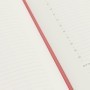 Ежедневник недатированный, А5, 136л., твердый переплет, кожзам, BG "Create. Berry", вишневый, цветной срез