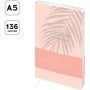 Ежедневник недатированный, А5, 136л., кожзам, Greenwich Line "Vision. Trendy rose", тон. блок, срез фольга