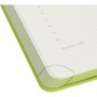 Ежедневник недатированный, А5, 136л., твердый переплет, кожзам, BG "Create. Lime", лаймовый, цветной срез
