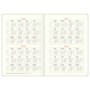 Ежедневник недатированный, А5, 136л., твердый переплет, кожзам, BG "Pattern. Graphite", тёмно-серый