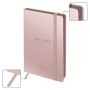 Ежедневник недатированный, А5, 136л., кожзам, Greenwich Line "New Story. Rose gold", тон. блок