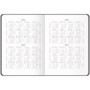 Ежедневник недатированный, А5, 136л., кожзам, OfficeSpace "Mono", бежевый