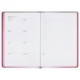 Еженедельник недатированный, B5, 64л., твердый переплет, кожзам, BG "Vienna.Fuchsia", фуксия