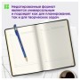 Ежедневник недатированный, А5, 160л., кожзам, Berlingo "xGold", зол. срез, черный