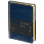 Ежедневник недатированный, А6, 160л., кожзам, Berlingo "xGold", зол. срез, синий