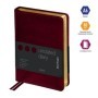 Ежедневник недатированный, А6, 160л., кожзам, Berlingo "xGold", зол. срез, бордовый