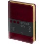 Ежедневник недатированный, А6, 160л., кожзам, Berlingo "xGold", зол. срез, бордовый