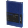 Ежедневник недатированный, В6, 136л., кожзам, Berlingo "Western", с резинкой, синий