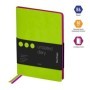 Ежедневник недатированный, В6, 136л., кожзам, Berlingo "Fuze", цветной срез, салатовый