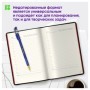 Ежедневник недатированный, В6, 136л., кожзам, Berlingo "Fuze", цветной срез, черный