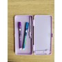 Пенал для канцелярских принадлежностей с планшетом для рисования LSD DRAWING PEN CASE сиреневый