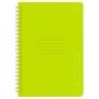 Тетрадь 48л., А5, клетка на силиконовом гребне, BG Neon. Yellow, пластиковая обложка