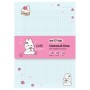 Сменный блок 80л., А5 клетка MESHU Сute bunny, пленка т/у, в клетку