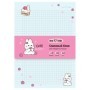 Сменный блок 80л., А5 клетка MESHU Сute bunny, пленка т/у, в клетку