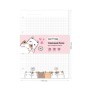 Сменный блок 80л., А5, MESHU Kittens, пленка т/у, в клетку