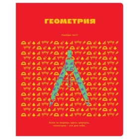 Тетрадь предметная 48л. BG Профтест - Геометрия, эконом