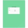 Тетрадь 24л., линия BG Школьная, зеленая, эконом