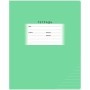 Тетрадь 24л., линия BG Школьная, зеленая, эконом