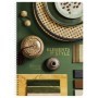 Тетрадь 80л., А4, клетка на гребне GreenwichLine Stylish details, матовая ламинация, тиснение фольгой, 70г/м2
