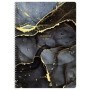 Тетрадь 80л., А4, клетка на гребне GreenwichLine Marble color, матовая ламинация, тиснение фольгой, 70г/м2