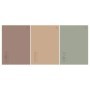 Тетрадь 80л., А4, клетка GreenwichLine Natural tone, soft-touch ламинация, 70г/м2
