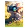 Тетрадь 96л., А4, клетка BG Baby Dragon, глянцевая ламинация