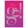 Тетрадь 40л., А5, клетка на сшивке Greenwich Line Gradient, софт-тач ламинация, тиснение фольгой, тон. блок 80г/м2