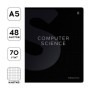 Тетрадь предметная 48л. Greenwich Line Сolor black - Информатика, софт-тач ламинация, выборочный УФ-лак, 70г/м2