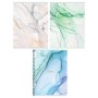 Тетрадь 80л., А5, клетка на гребне GreenwichLine Marble color, матовая ламинация, тиснение фольгой, 70г/м2