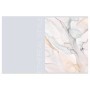 Тетрадь 80л., А5, клетка на гребне GreenwichLine Marble color, матовая ламинация, тиснение фольгой, 70г/м2