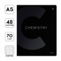 Тетрадь предметная 48л. Greenwich Line Сolor black - Химия, софт-тач ламинация, выборочный УФ-лак, 70г/м2