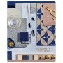 Тетрадь 48л., А5, клетка Greenwich Line Stylish details, матовая ламинация, тиснение фольгой, 70г/м2