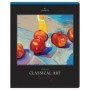 Тетрадь 48л., А5, клетка Greenwich Line Classical art, глянцевая ламинация, sandy-touch лак, 70г/м2
