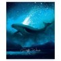 Тетрадь 48л., А5, клетка Greenwich Line Pretty whale, софт-тач ламинация, 70г/м2