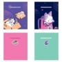 Тетрадь 48л., А5, клетка MESHU Catbox, матовая ламинация, выборочный УФ-лак