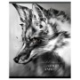 Тетрадь 80л., А5, клетка Greenwich Line Magnificent animals, матовая ламинация, тиснение фольгой 70г/м2