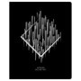 Тетрадь 48л., А5, клетка Greenwich Line Modern geometric, матовая ламинация, тиснение фольгой, 70г/м2
