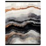Тетрадь 48л., А5, линия Greenwich Line Abstract, микро sandy-touch лак, тиснение фольгой, 70г/м2