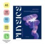 Тетрадь предметная 48л. ArtSpace Коллаборация - Физика, матовая ламинация, выб. лак