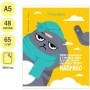 Тетрадь предметная 48л. ArtSpace Котоцинизм - География, ТВИН-лак