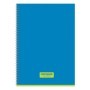 Тетрадь 120л., А4, клетка, на гребне BG Copybook, глянцевая ламинация