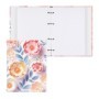 Тетрадь на кольцах А5, 160л., BG Бумажные цветы, матовая ламинация