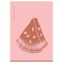 Тетрадь 48л., А4, клетка BG Juicy fruits, soft-touch ламинация
