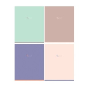 Тетрадь 48л., А5, линия Greenwich Line One color. Pastel, матовая ламинация, 70г/м2