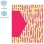 Тетрадь предметная 48л. MESHU Bright splash - Английский язык, матовая ламинация, выборочный УФ-лак